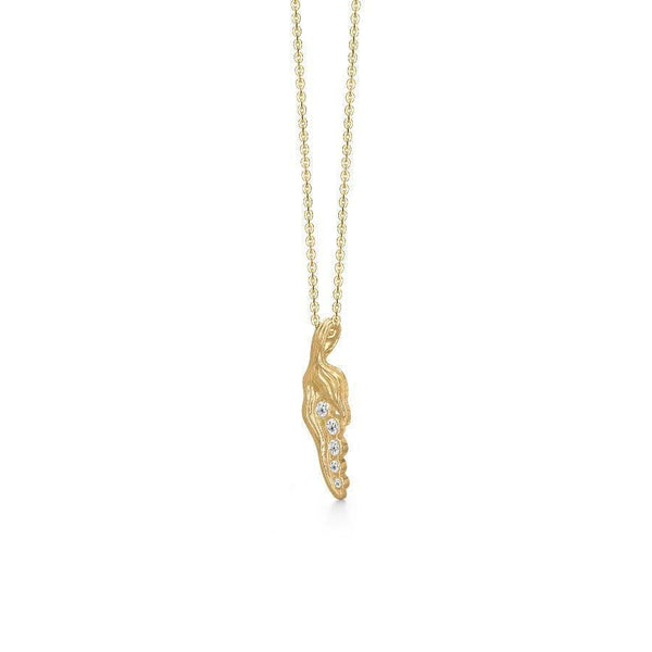Polar Jewelry Five Peas In A Pod Forgyldt Halskæde - Halskæde - FPE-NL-GD-WZ-00313
