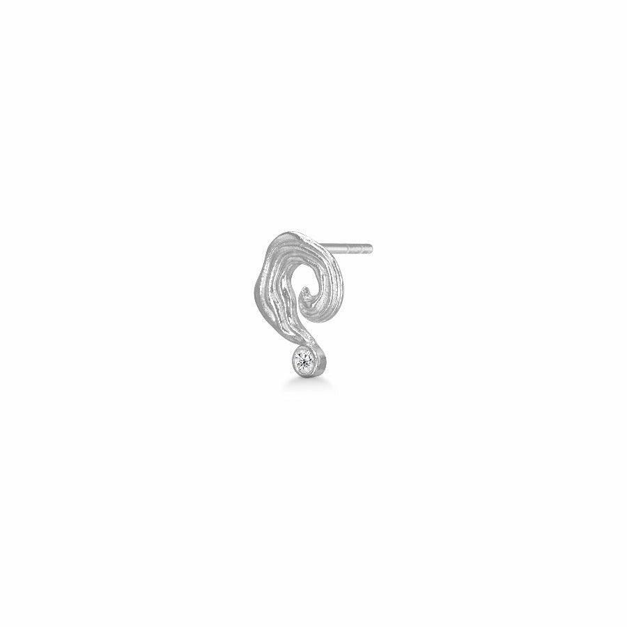 Polar Jewelry Galaxy Sølv Ørering Single - Øreringe - SPG-ST-SL-WZ-00406
