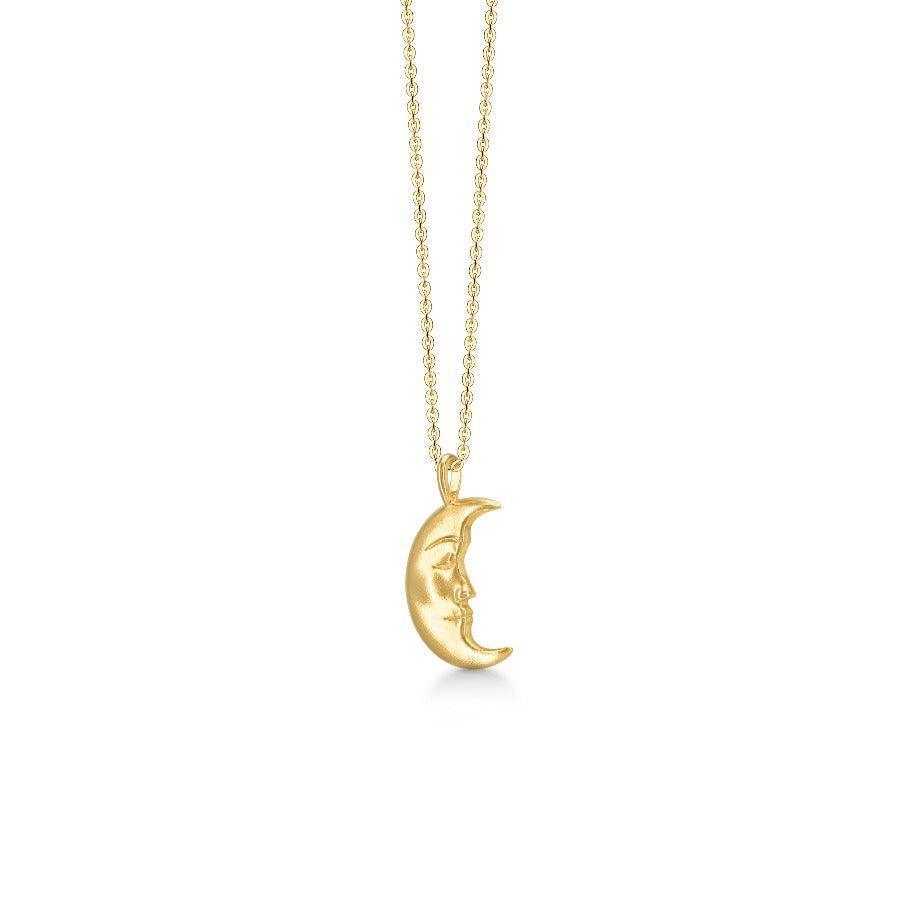 Polar Jewelry Moon Forgyldt Halskæde - Halskæde - TMO-NL-GD-00249