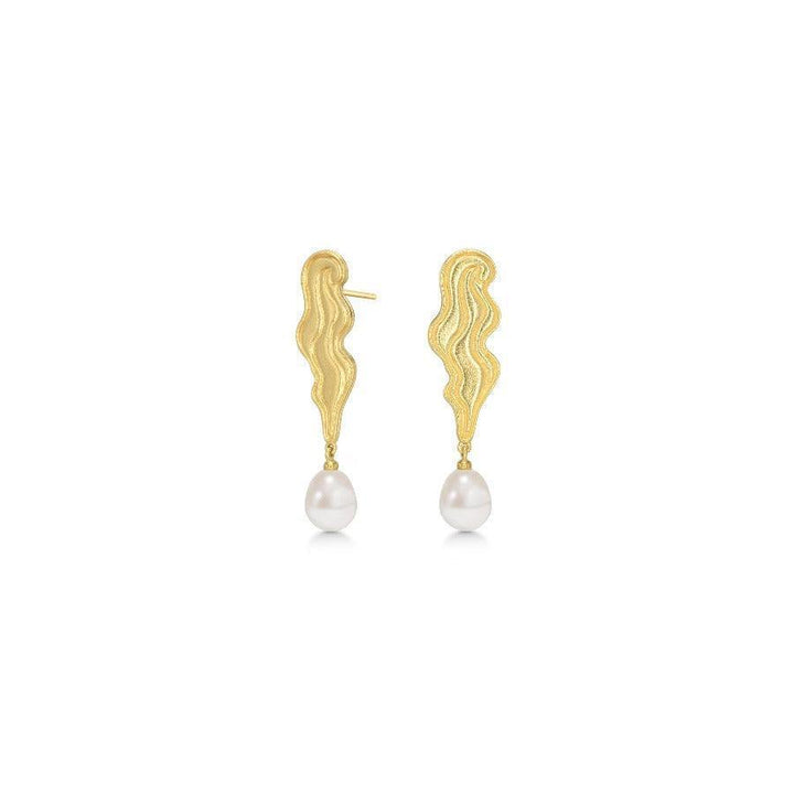Polar Jewelry The Empress Forgyldte Øreringe - Øreringe - TEM-HS-GD-WP-00205