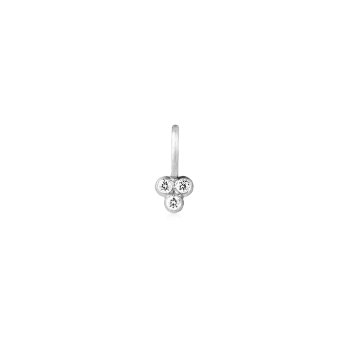 Ro Copenhagen 18kt Orbit Dot Diamant Vedhæng Hvidguld - Vedhæng - 100150