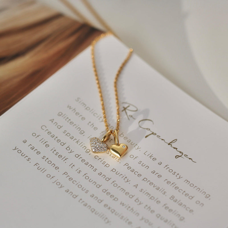 Ro Copenhagen 18kt Rock My Heart Diamant Hjerte Vedhæng - Vedhæng - 121371